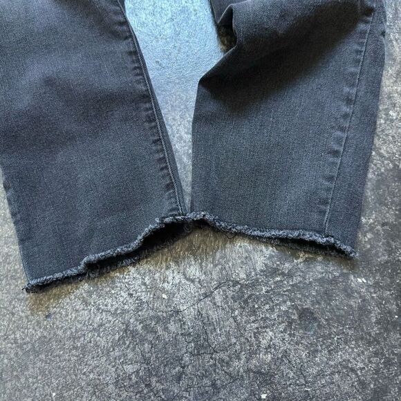 No Boundaries Women's Button Fly High Rise Skinny Jeans Black Size 13 - Picture 5 of 14